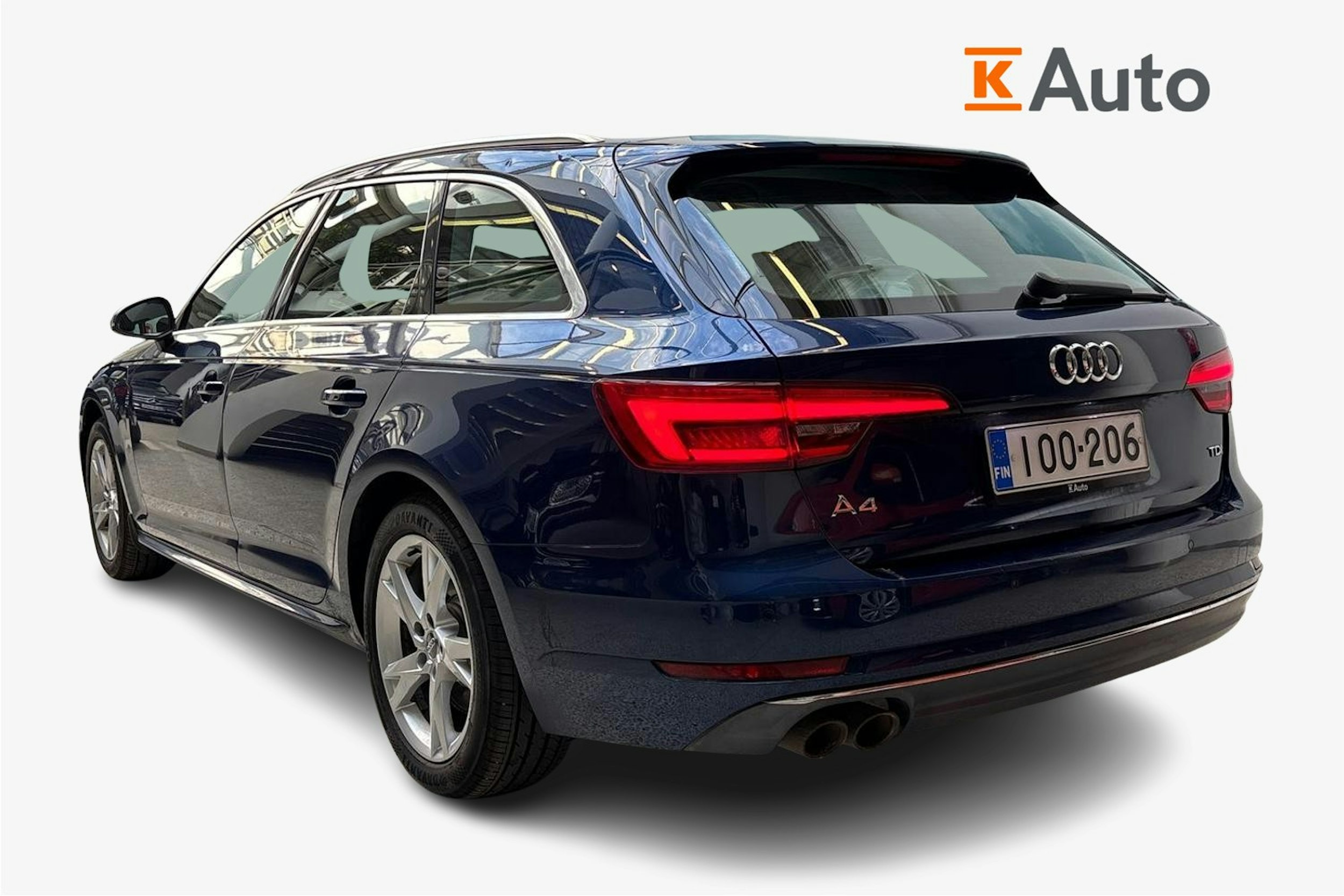 met. sininen Audi A4 2017 kuva 2.