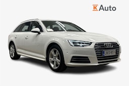 valkoinen Audi A4 2017 kuva 1.