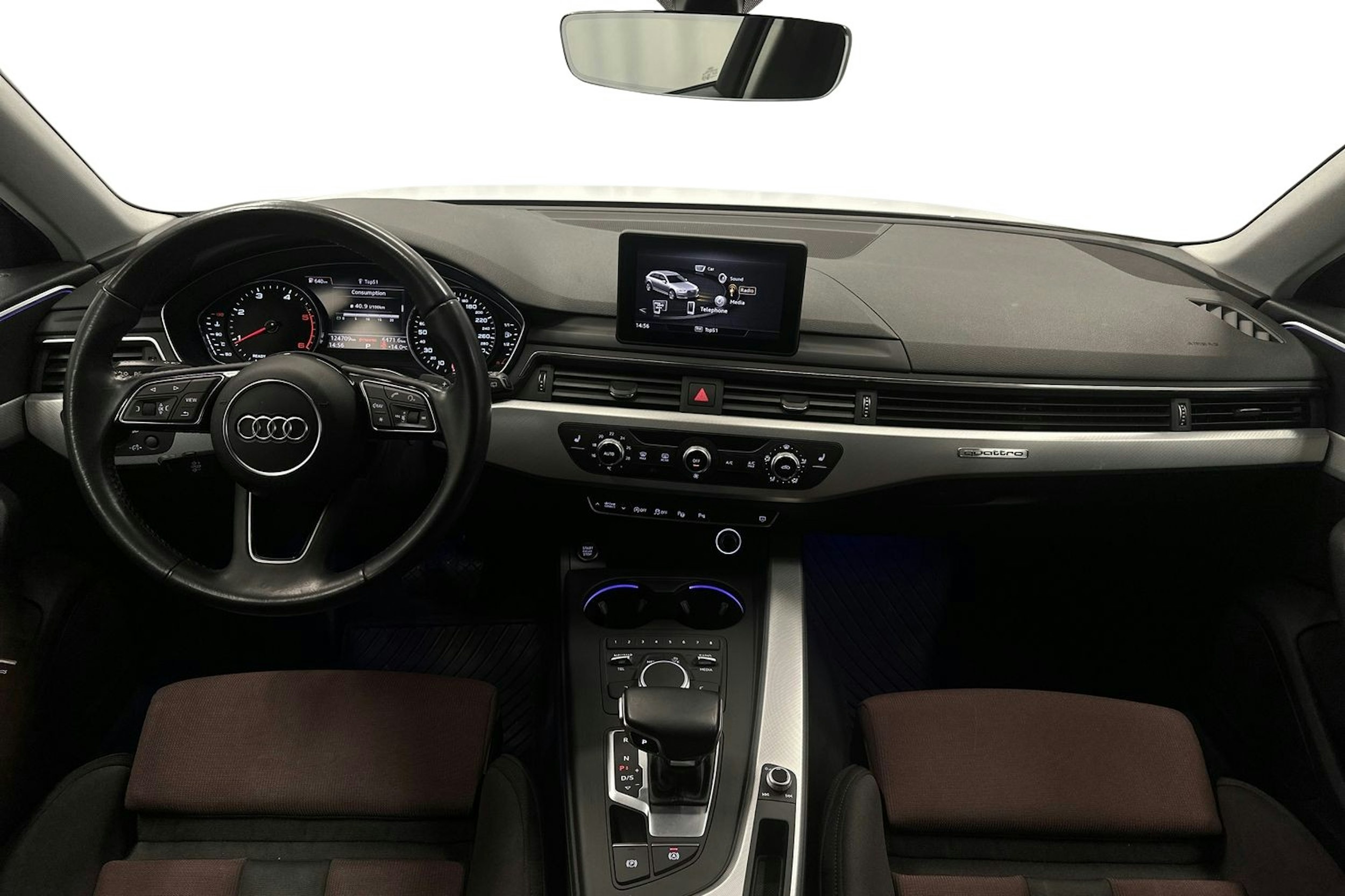 valkoinen Audi A4 2017 kuva 9.