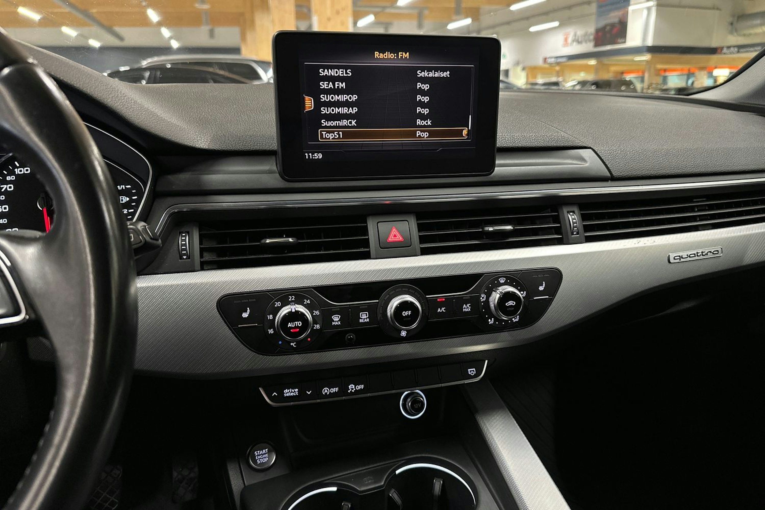 valkoinen Audi A4 2017 kuva 15.