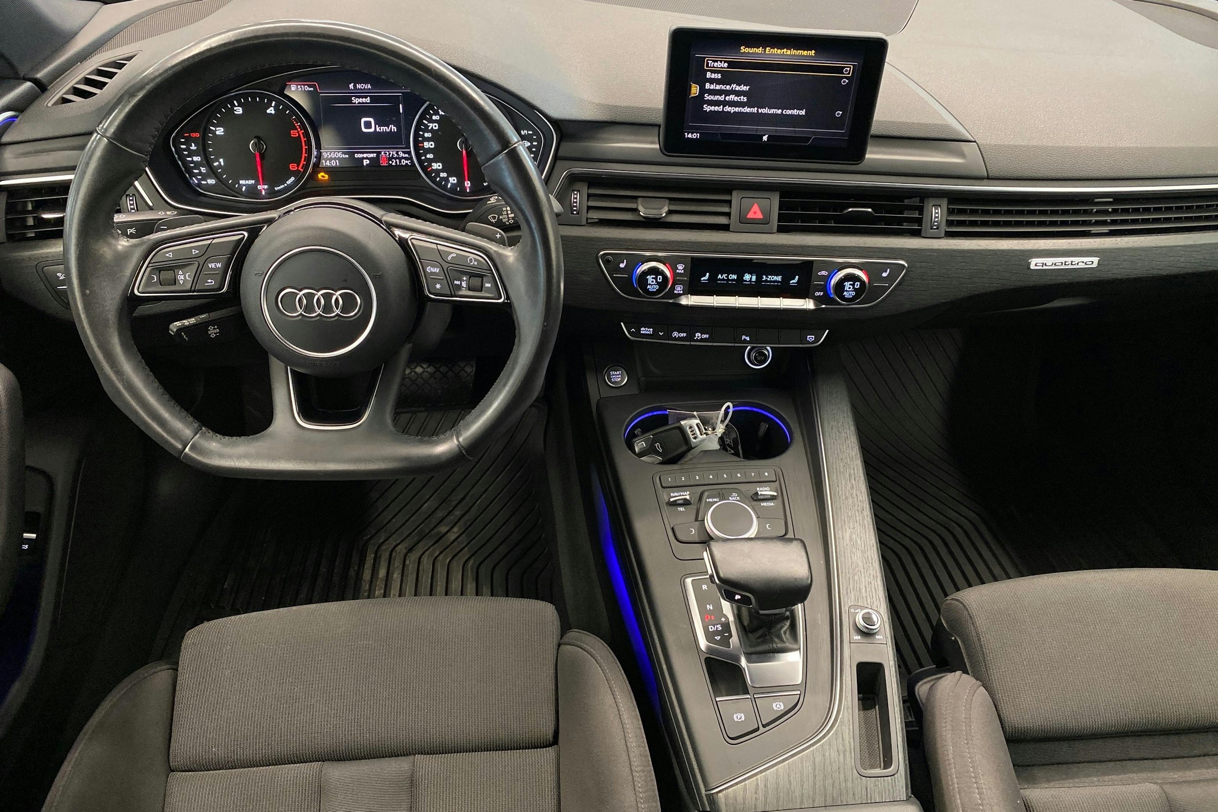 Musta Audi A4 2017 kuva 9.