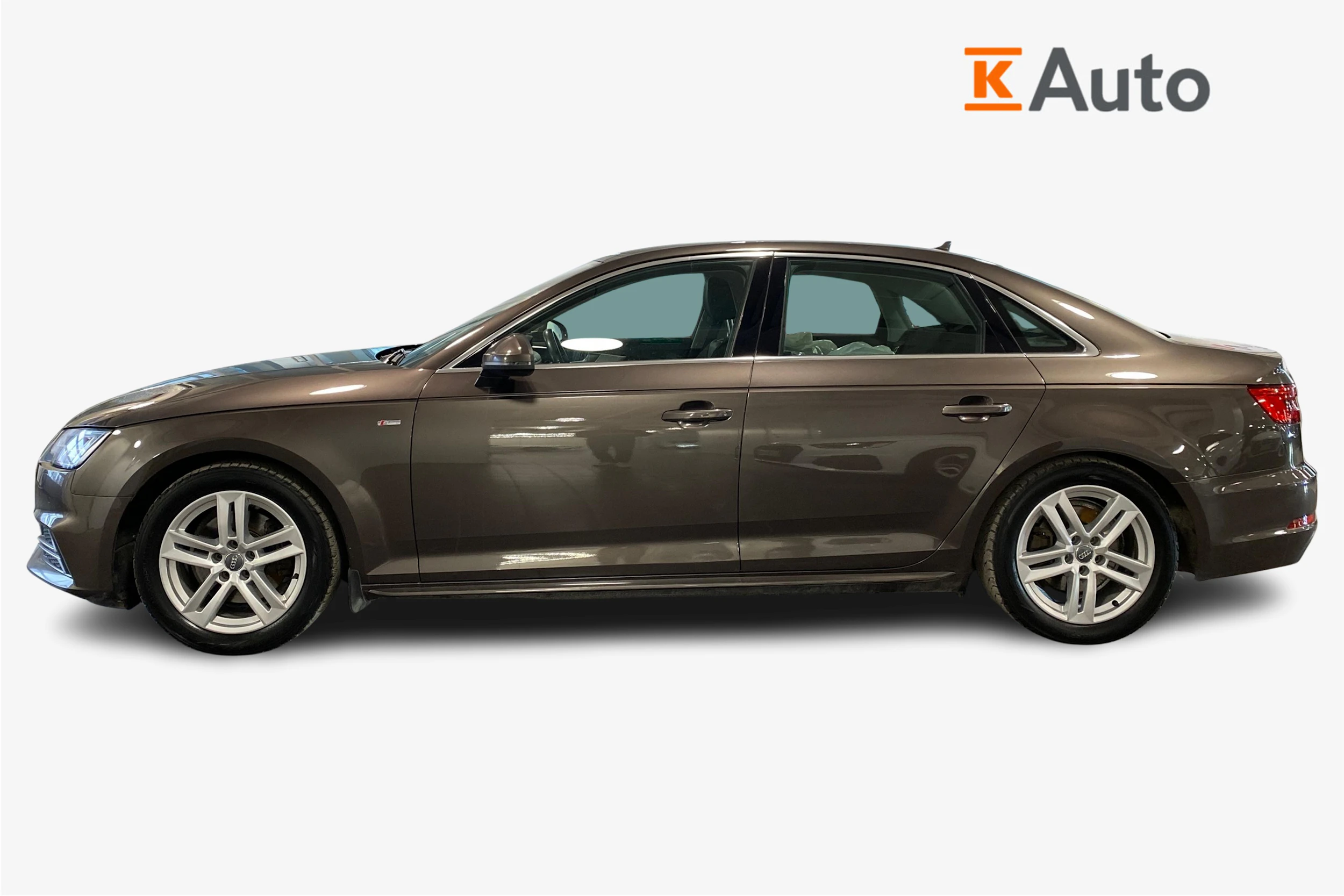 ruskea (beige) Audi A4 2017 kuva 5.