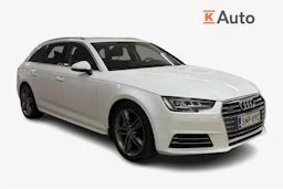 valkoinen Audi A4 2017 kuva 1.