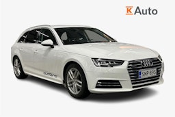 valkoinen Audi A4 2017 kuva 1.