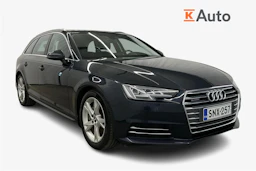 sininen Audi A4 2017 kuva 1.