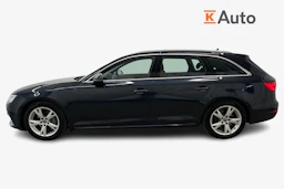 sininen Audi A4 2017 kuva 5.