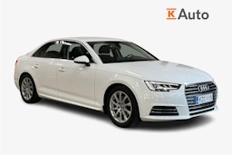 Valkoinen Audi A4 2017 kuva 1.
