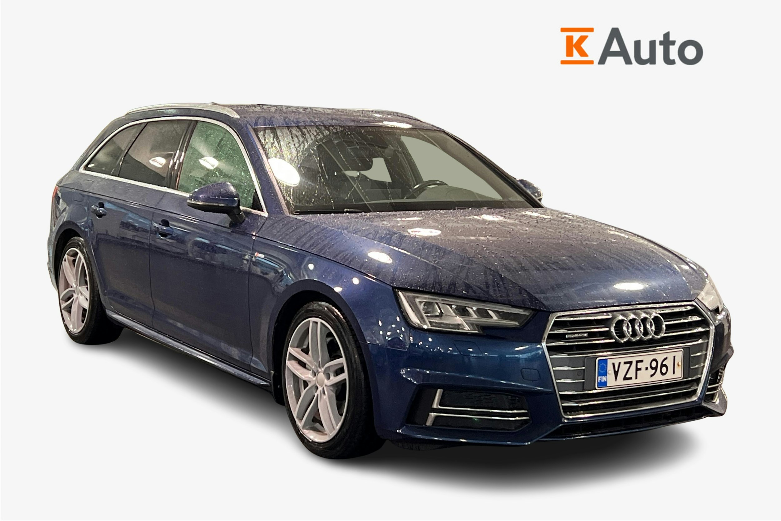 sininen Audi A4 2017 kuva 1.