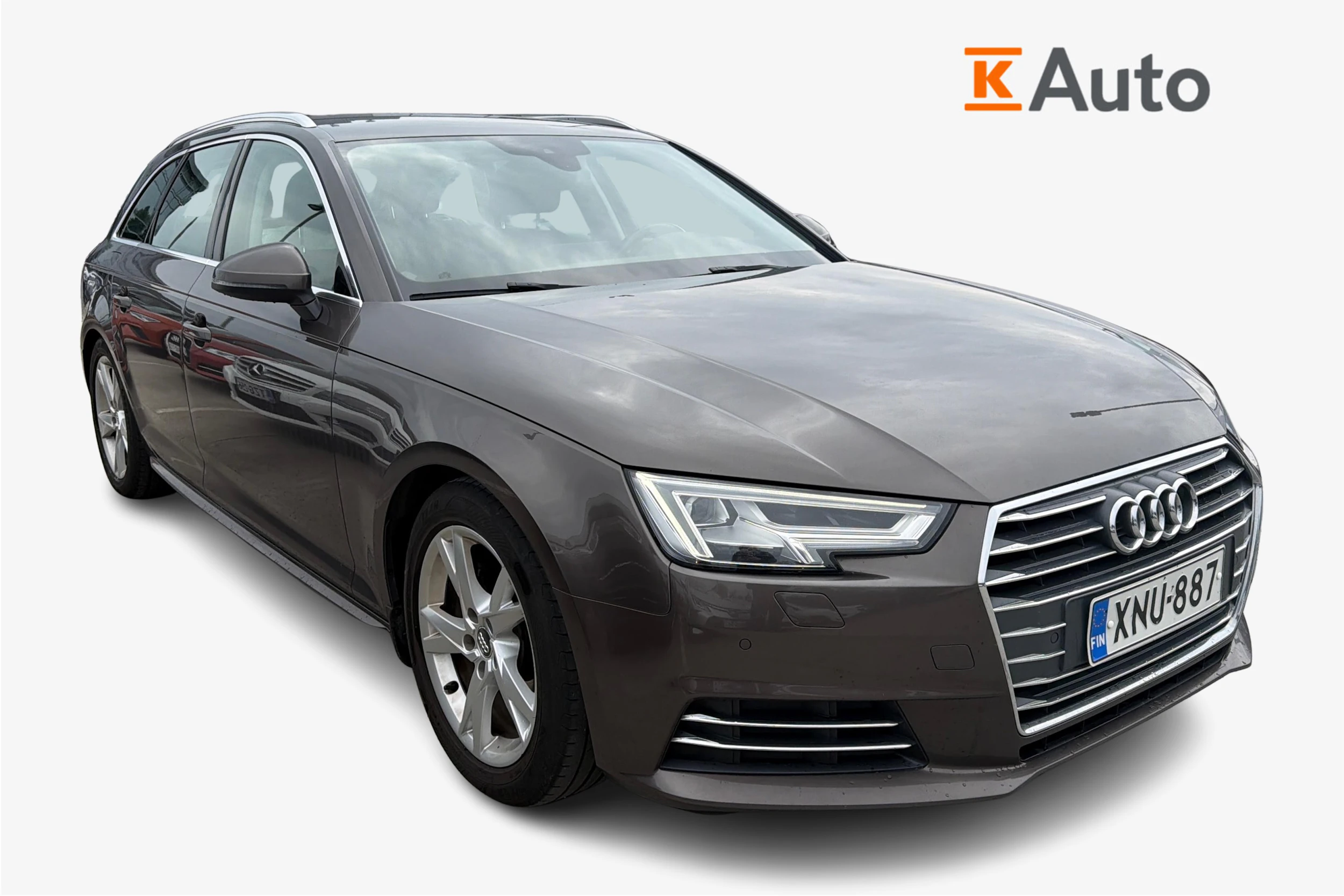 ruskea (beige) Audi A4 2017 kuva 1.