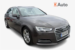 ruskea (beige) Audi A4 2017 kuva 1.
