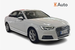 Valkoinen Audi A4 2017 kuva 1.