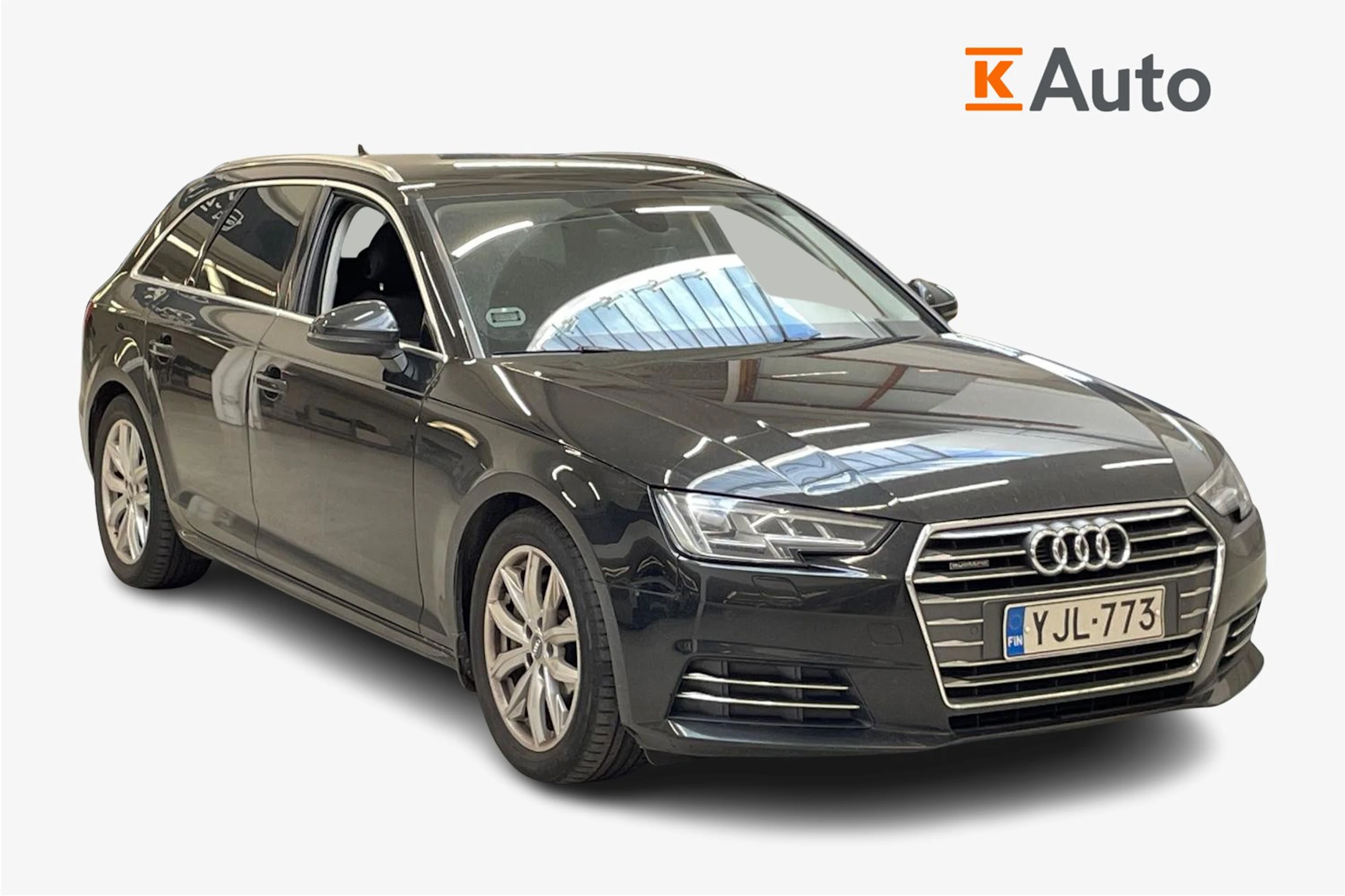 musta Audi A4 2017 kuva 1.
