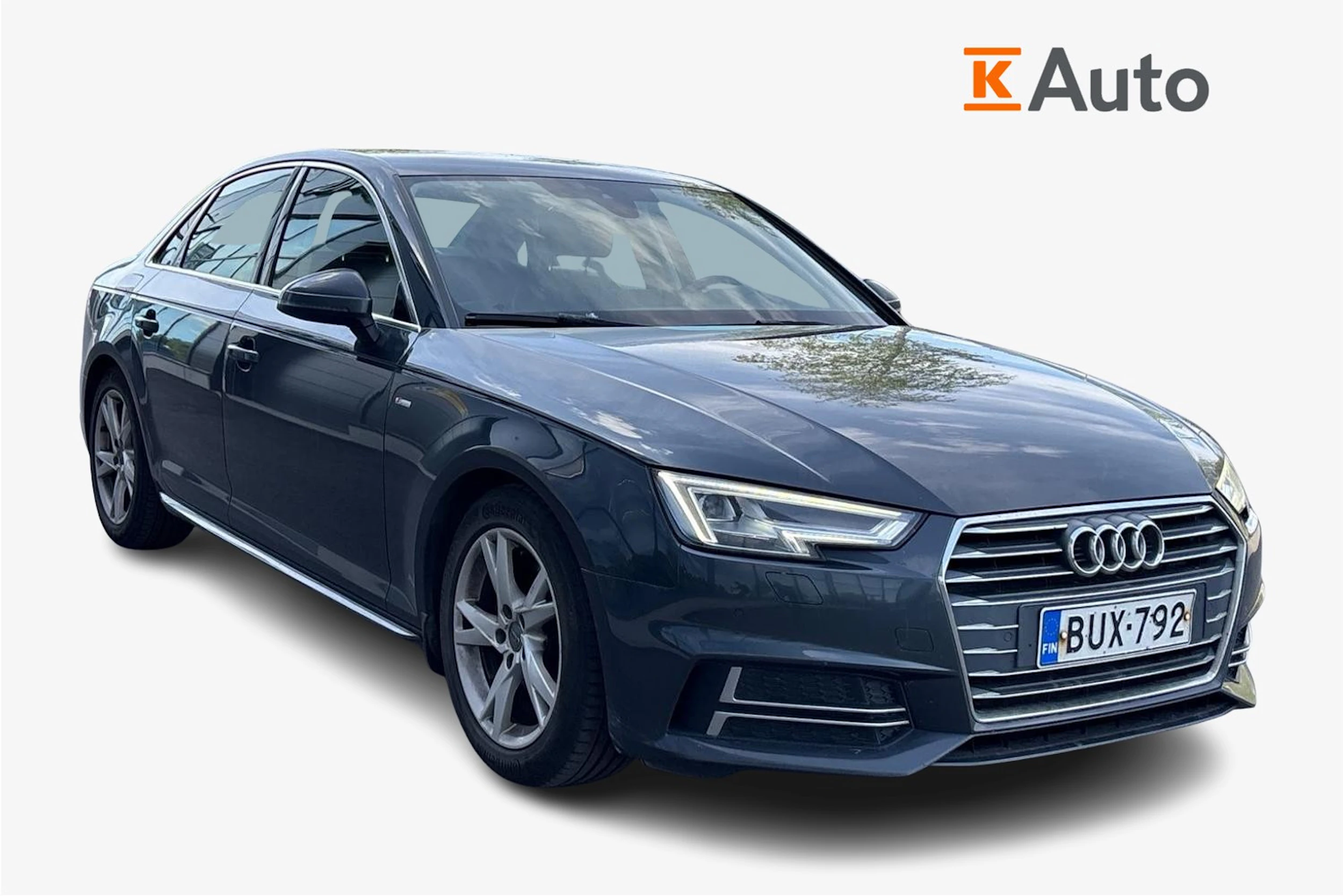 vihreä Audi A4 2018 kuva 1.