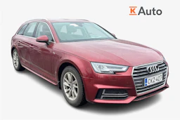 Valkoinen Audi A4 2018 kuva 1.