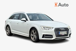 valkoinen Audi A4 2018 kuva 1.
