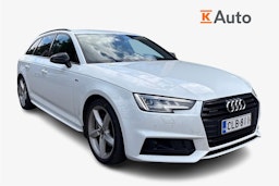 valkoinen Audi A4 2018 kuva 1.