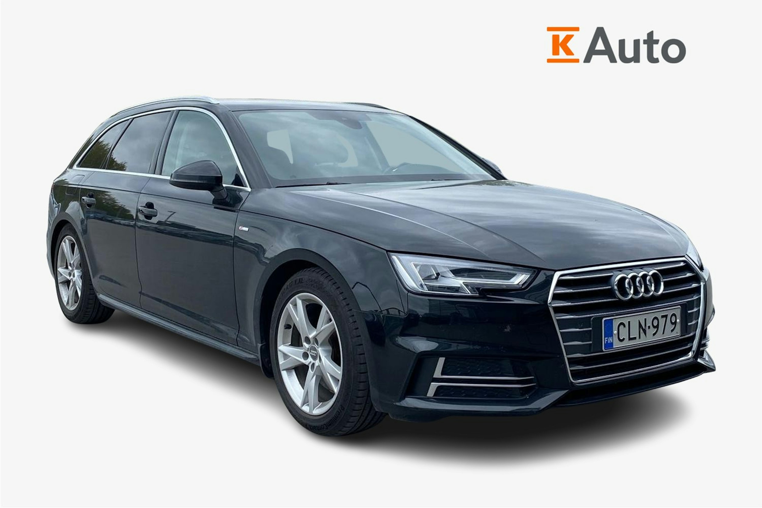 musta Audi A4 2018 kuva 1.