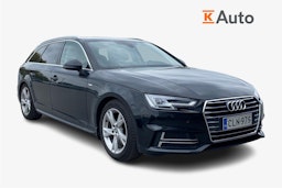 musta Audi A4 2018 kuva 1.