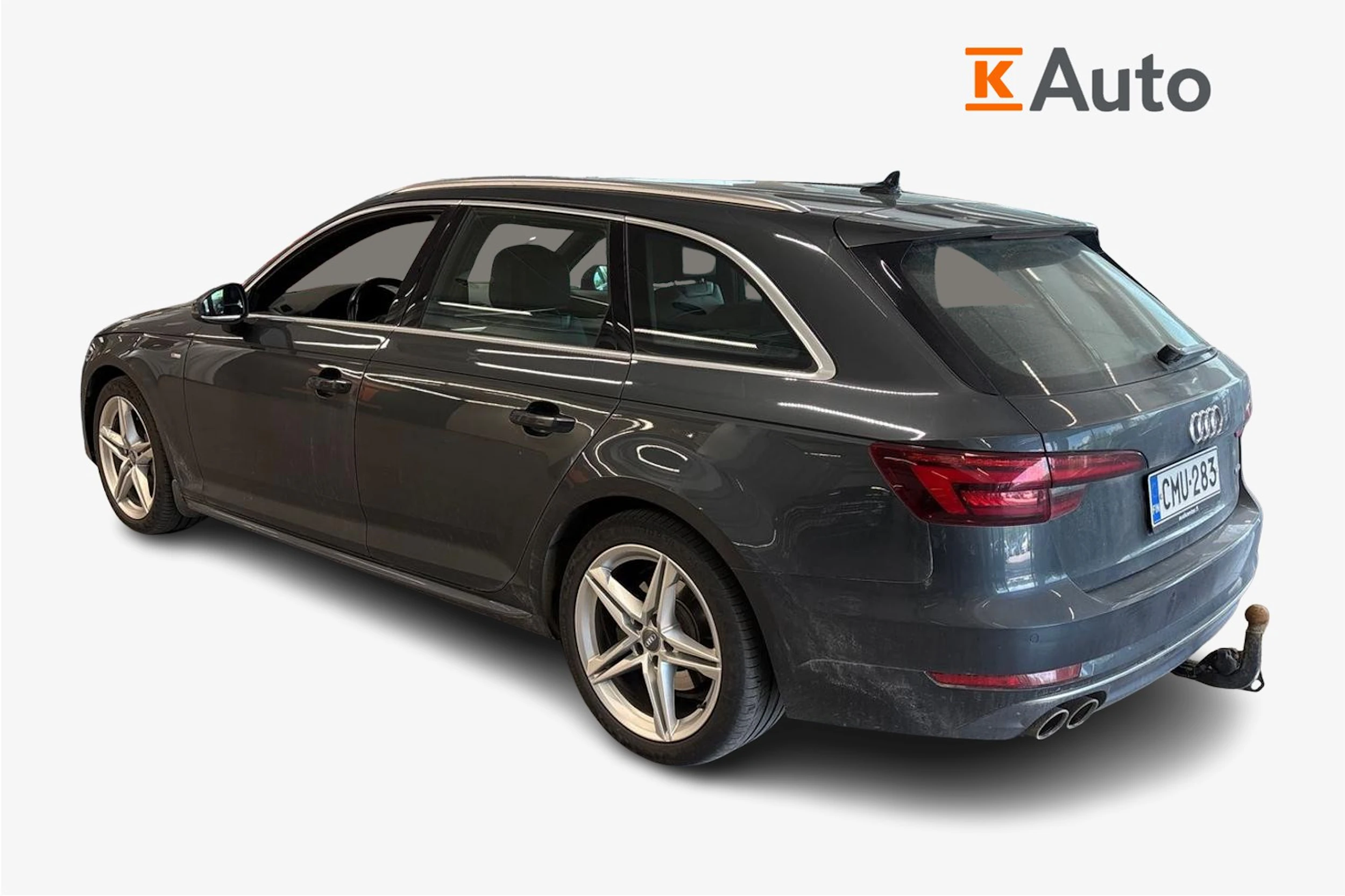 harmaa Audi A4 2018 kuva 2.