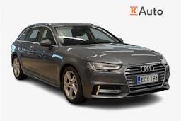 Harmaa Audi A4 2018 kuva 1.