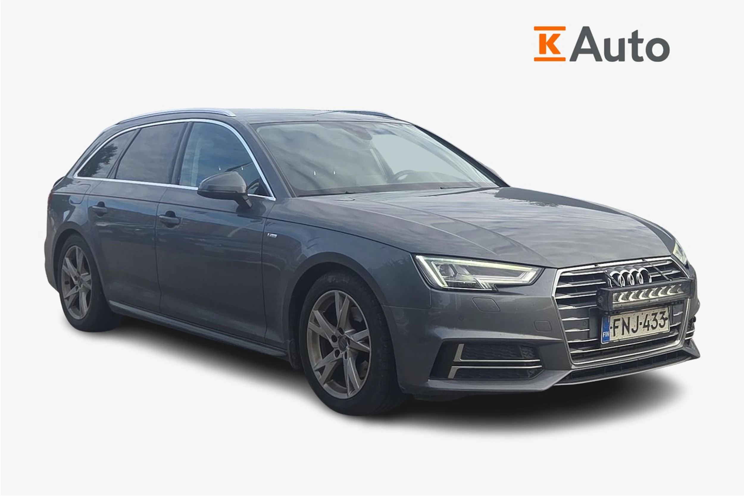 harmaa Audi A4 2018 kuva 1.