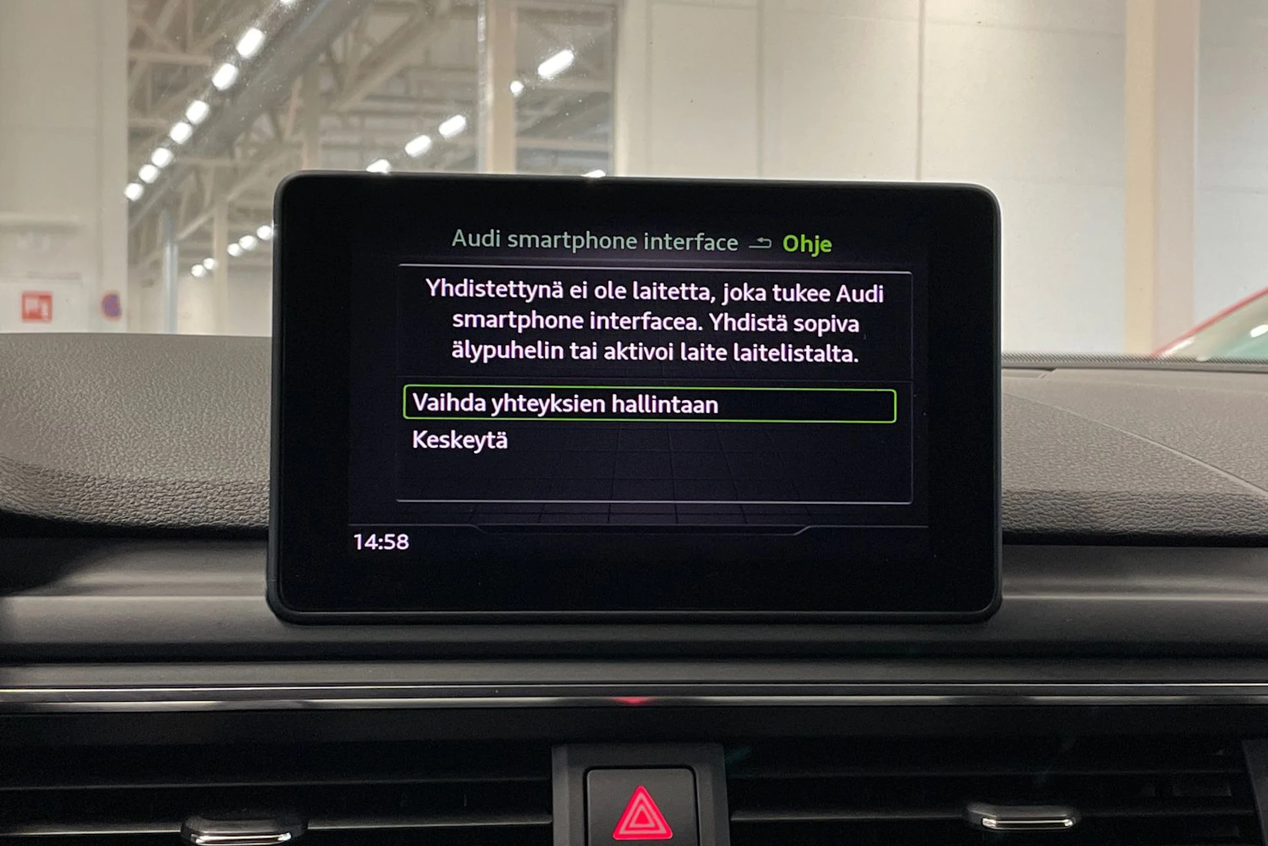 hopea Audi A4 2018 kuva 20.