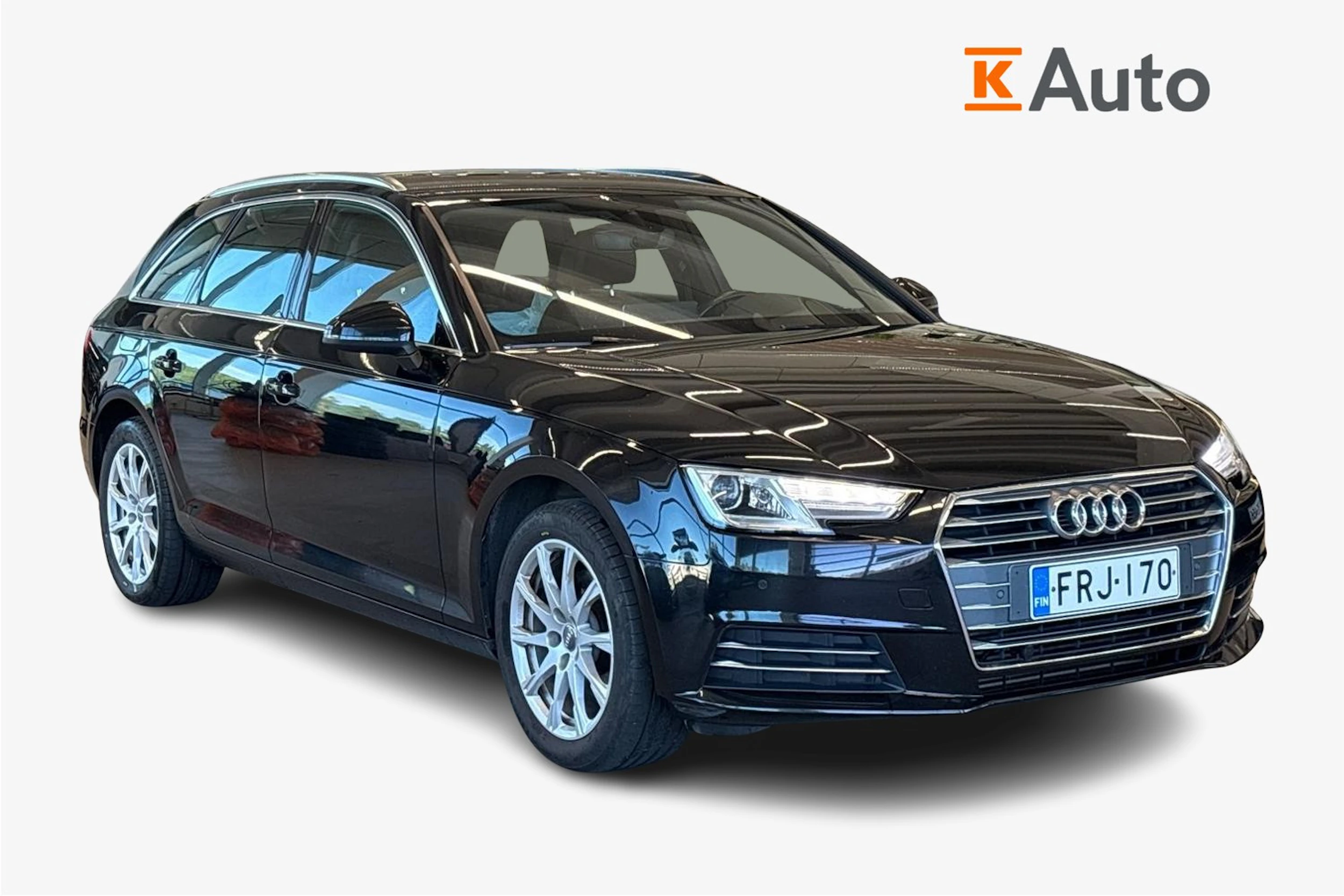 Musta Audi A4 2018 kuva 1.