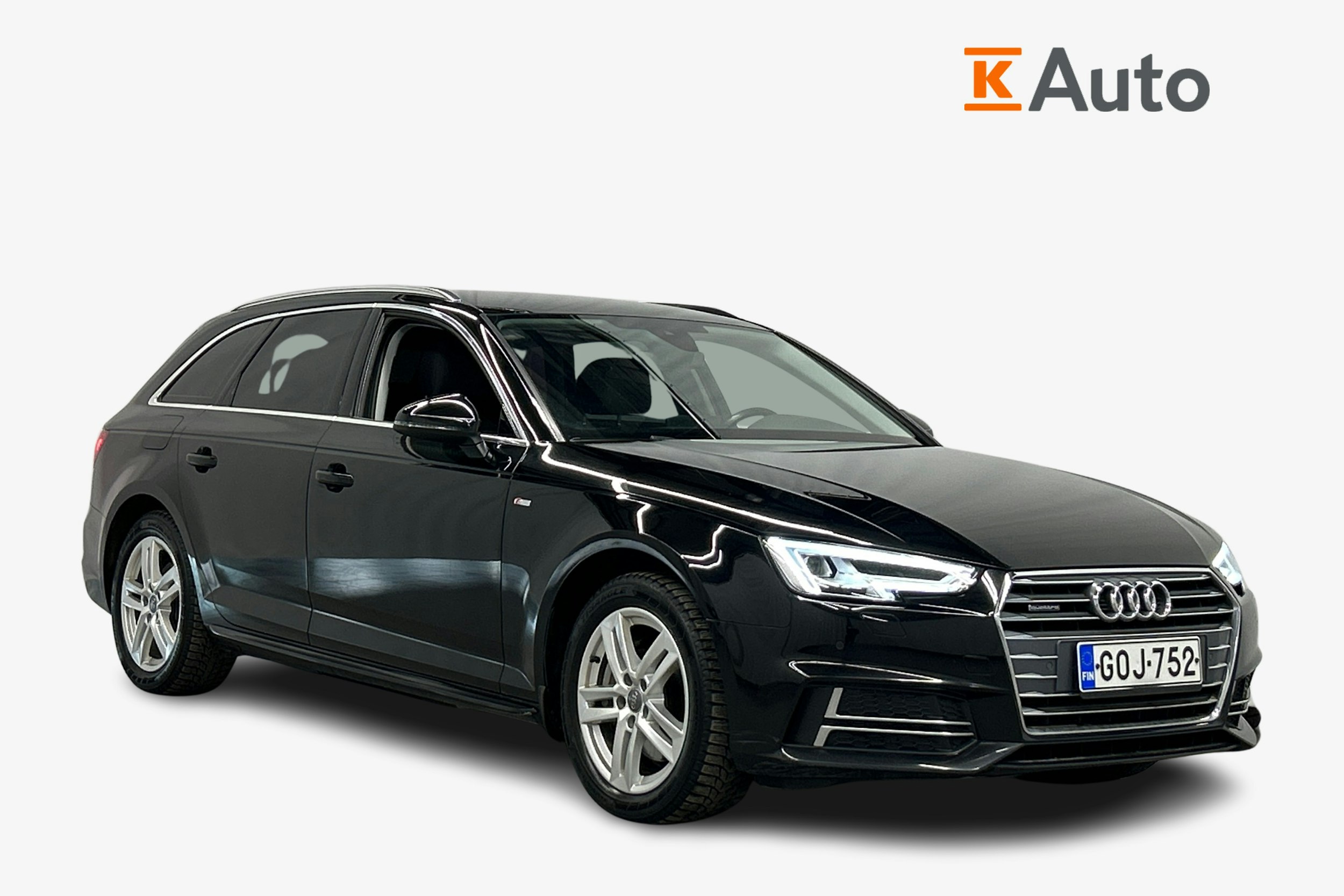 musta Audi A4 2018 kuva 1.