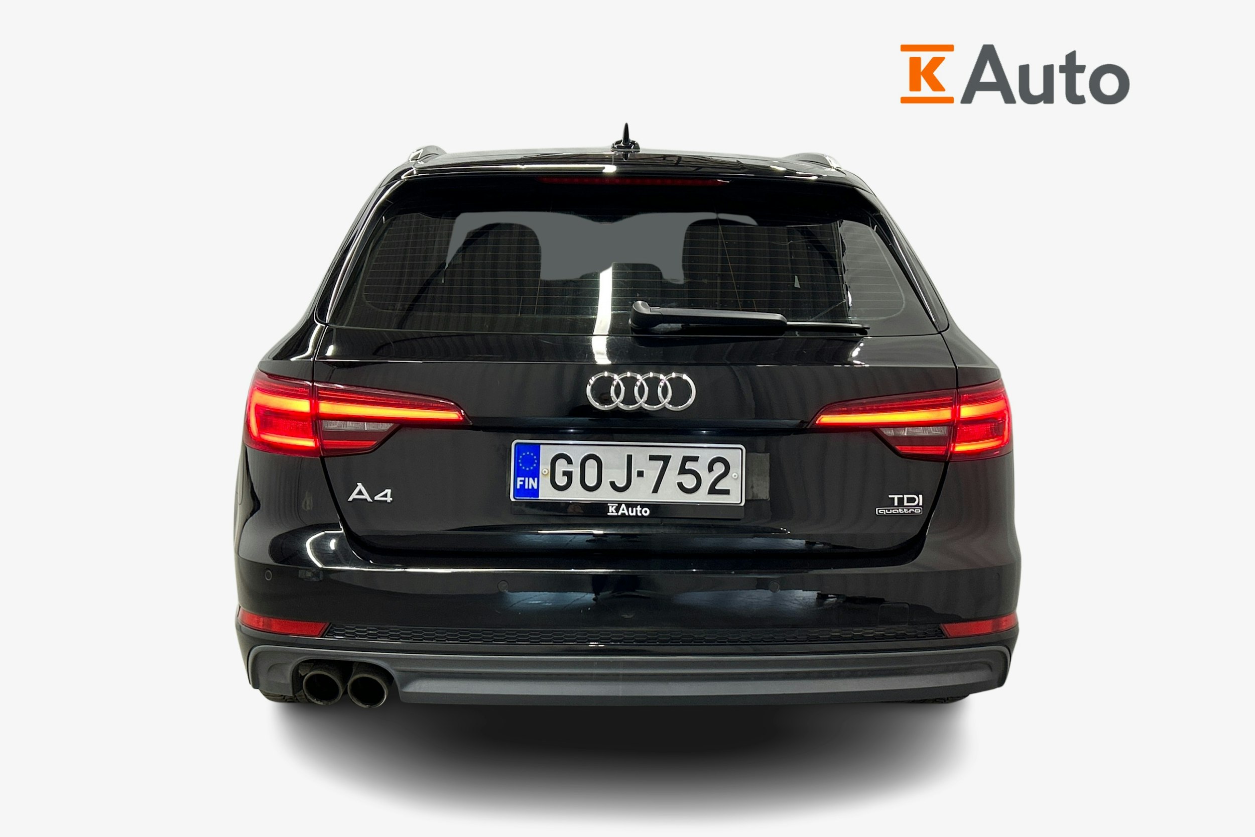 musta Audi A4 2018 kuva 3.