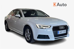 Valkoinen Audi A4 2018 kuva 1.