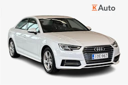 valkoinen Audi A4 2018 kuva 1.