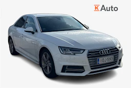 valkoinen Audi A4 2018 kuva 1.