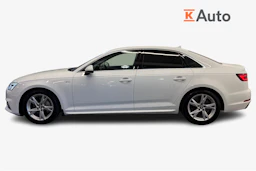valkoinen Audi A4 2018 kuva 5.