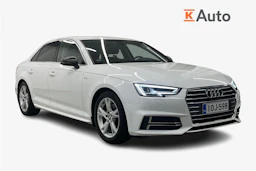 valkoinen Audi A4 2018 kuva 1.