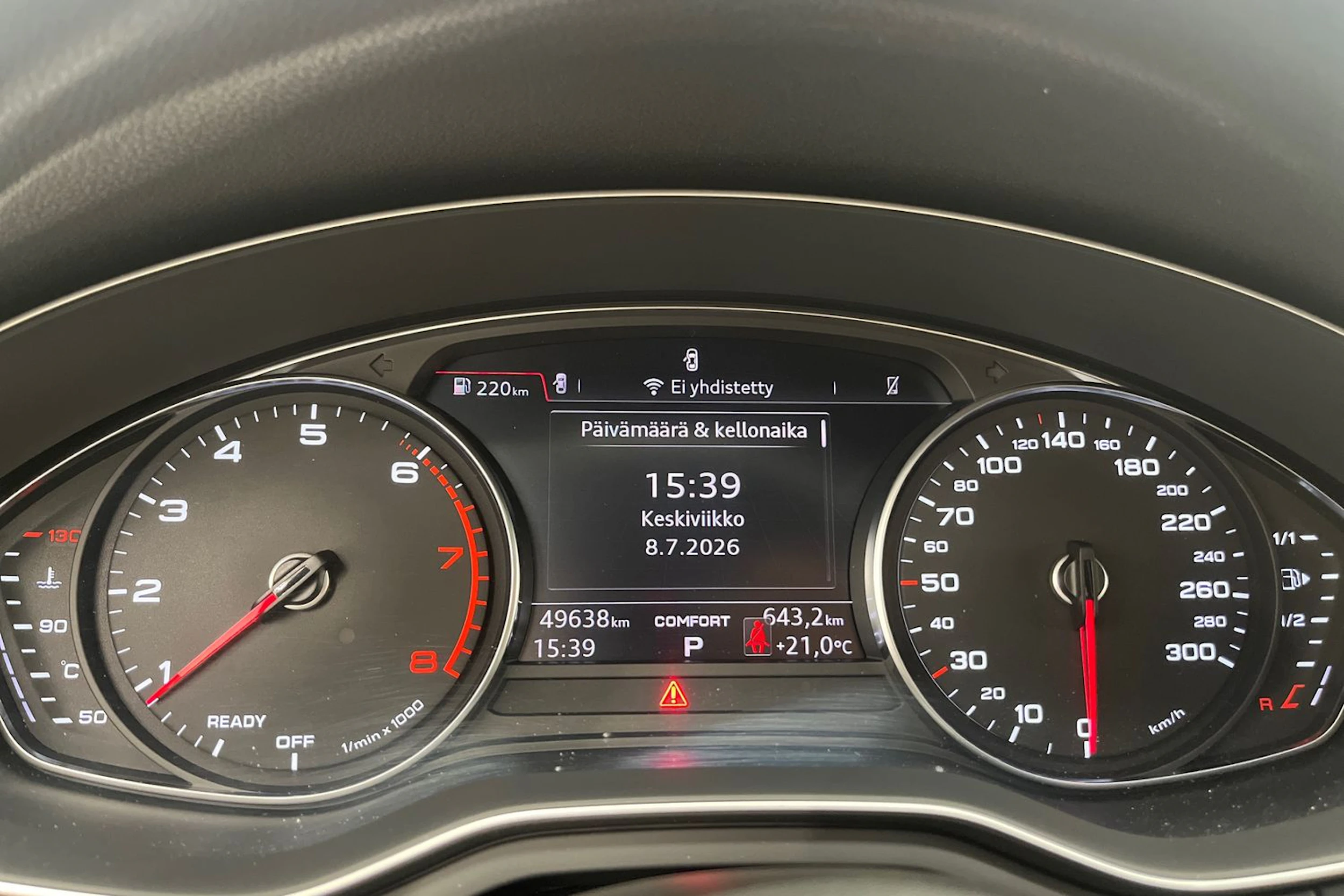valkoinen Audi A4 2018 kuva 13.