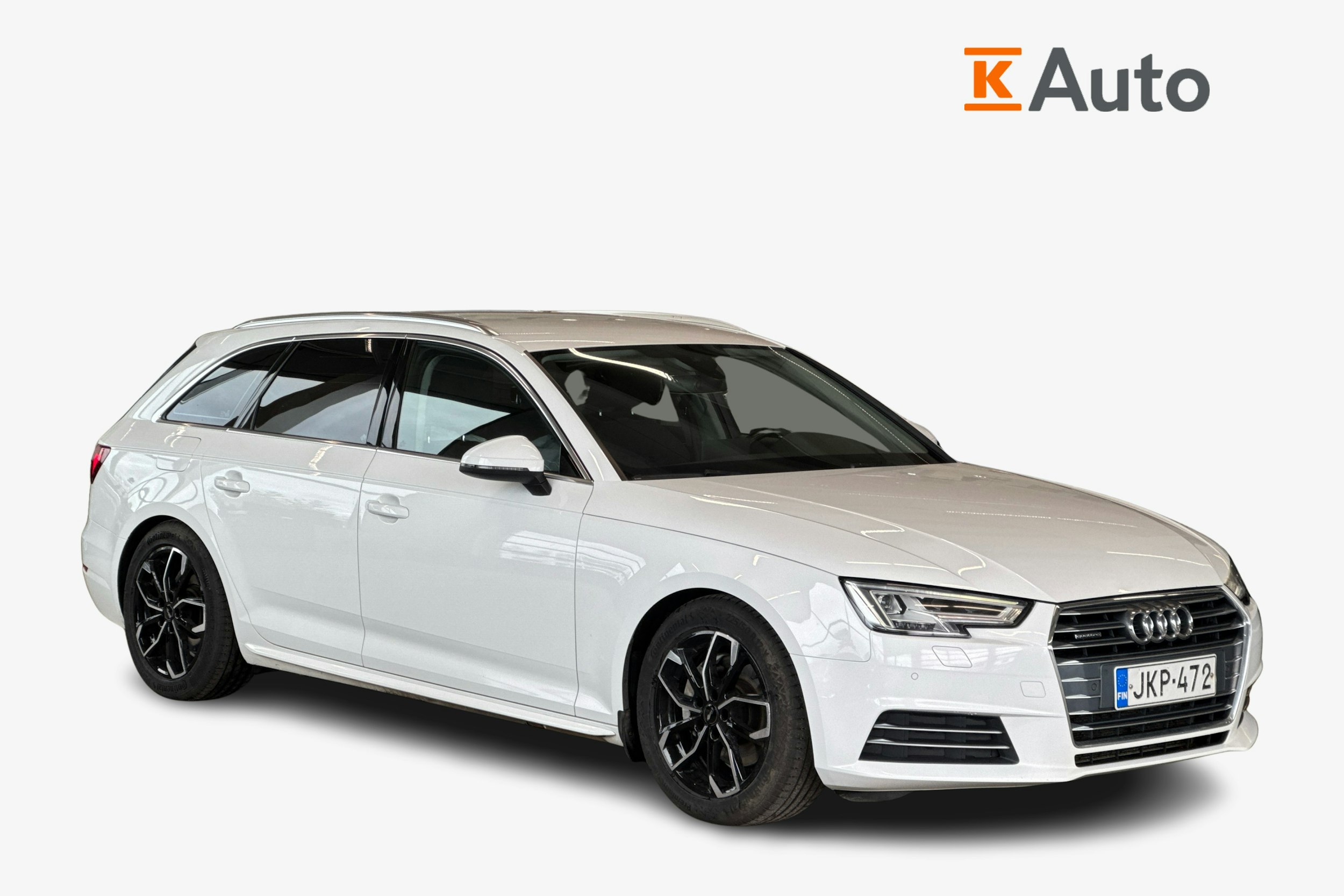 valkoinen Audi A4 2018 kuva 1.