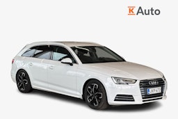 valkoinen Audi A4 2018 kuva 1.