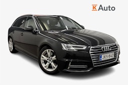 musta Audi A4 2018 kuva 1.