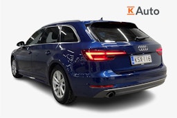 Sininen Audi A4 2018 kuva 2.