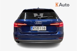 Sininen Audi A4 2018 kuva 3.