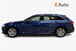 Sininen Audi A4 2018 kuva 6.