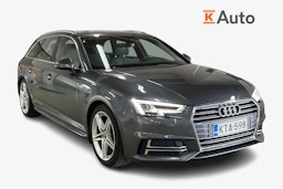 Harmaa Audi A4 2018 kuva 1.