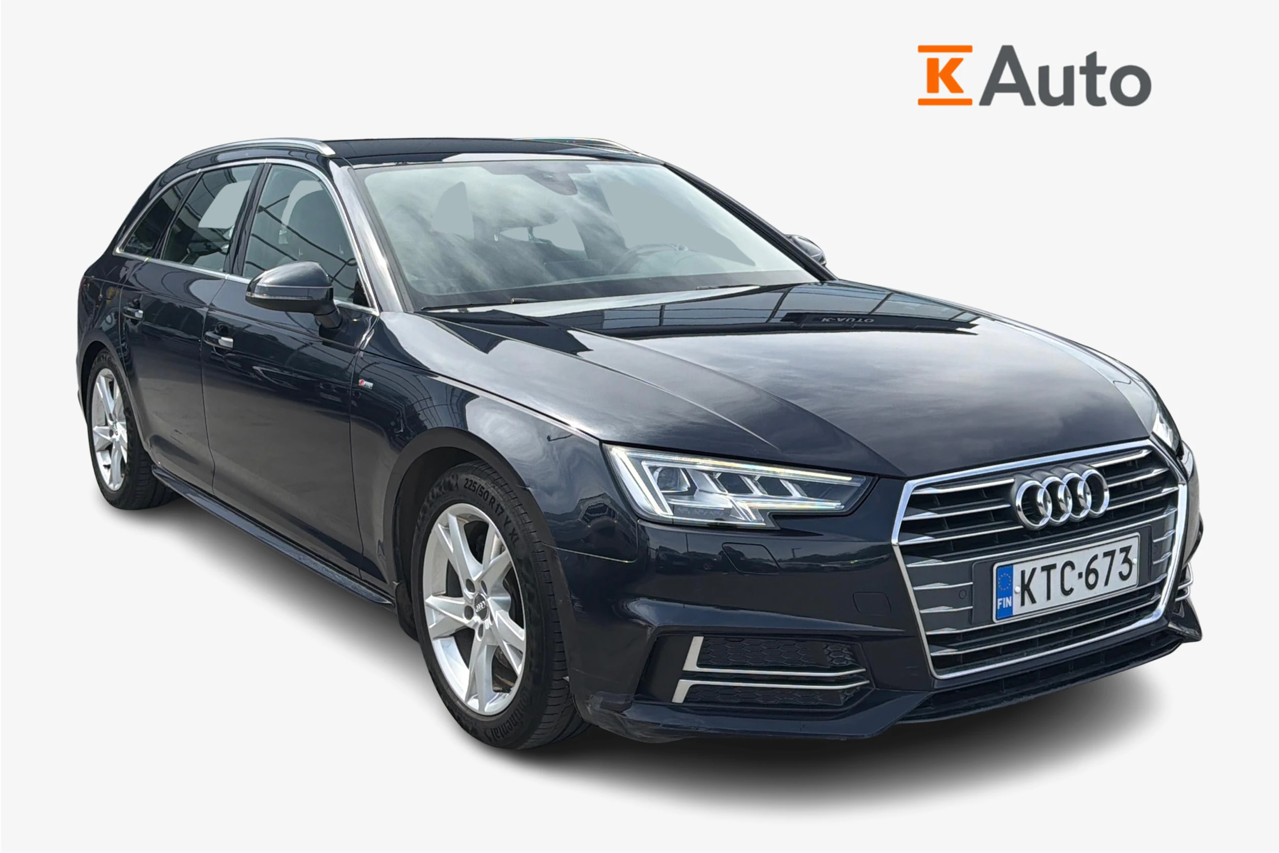 met. sininen Audi A4 2018 kuva 1.