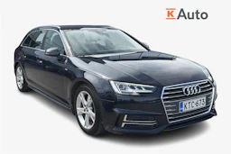 met. sininen Audi A4 2018 kuva 1.