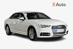 valkoinen Audi A4 2018 kuva 1.