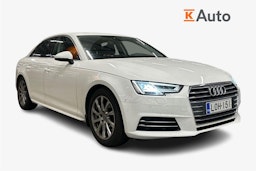 valkoinen Audi A4 2018 kuva 1.