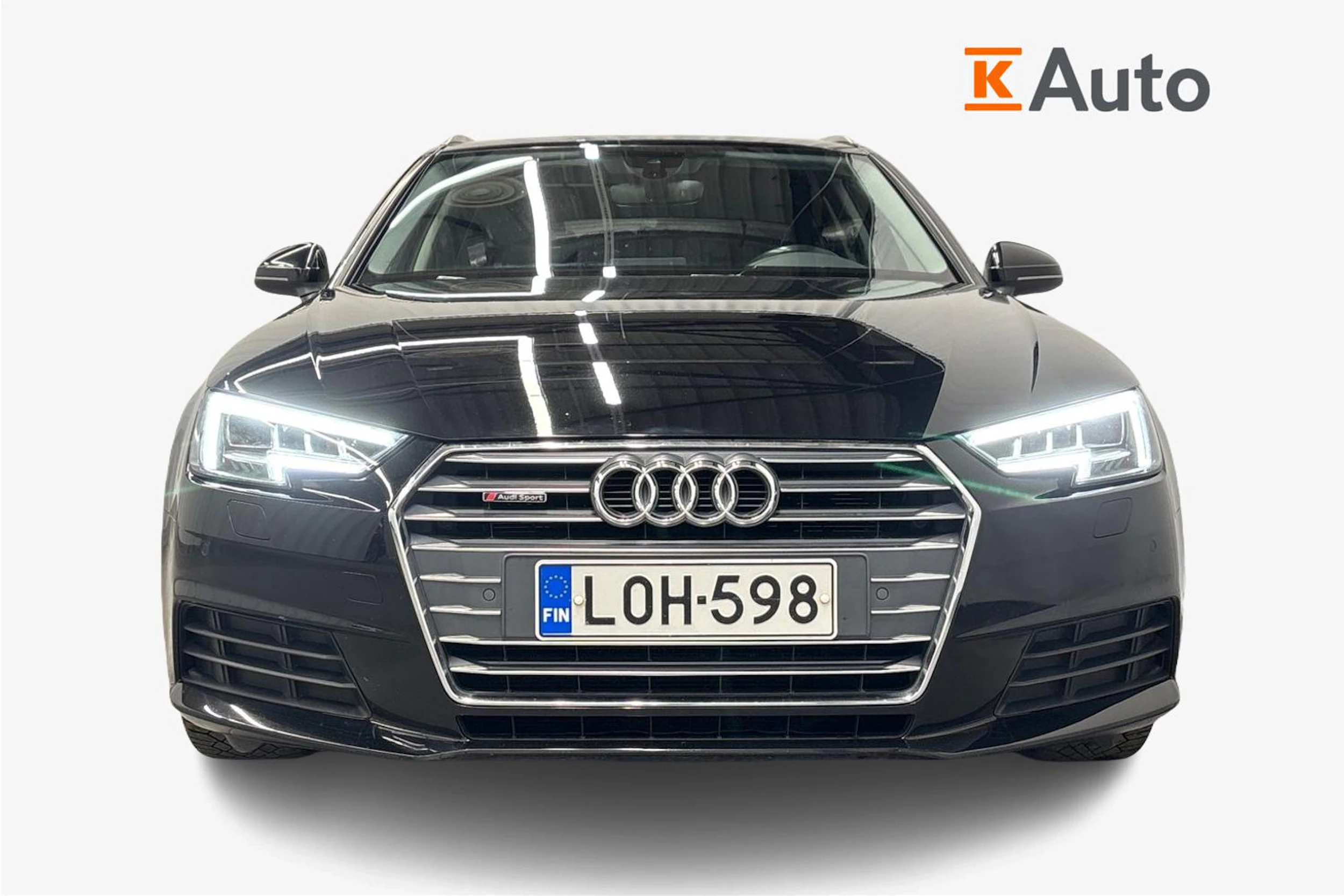 musta Audi A4 2018 kuva 4.