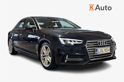 Sininen Audi A4 2018 kuva 1.
