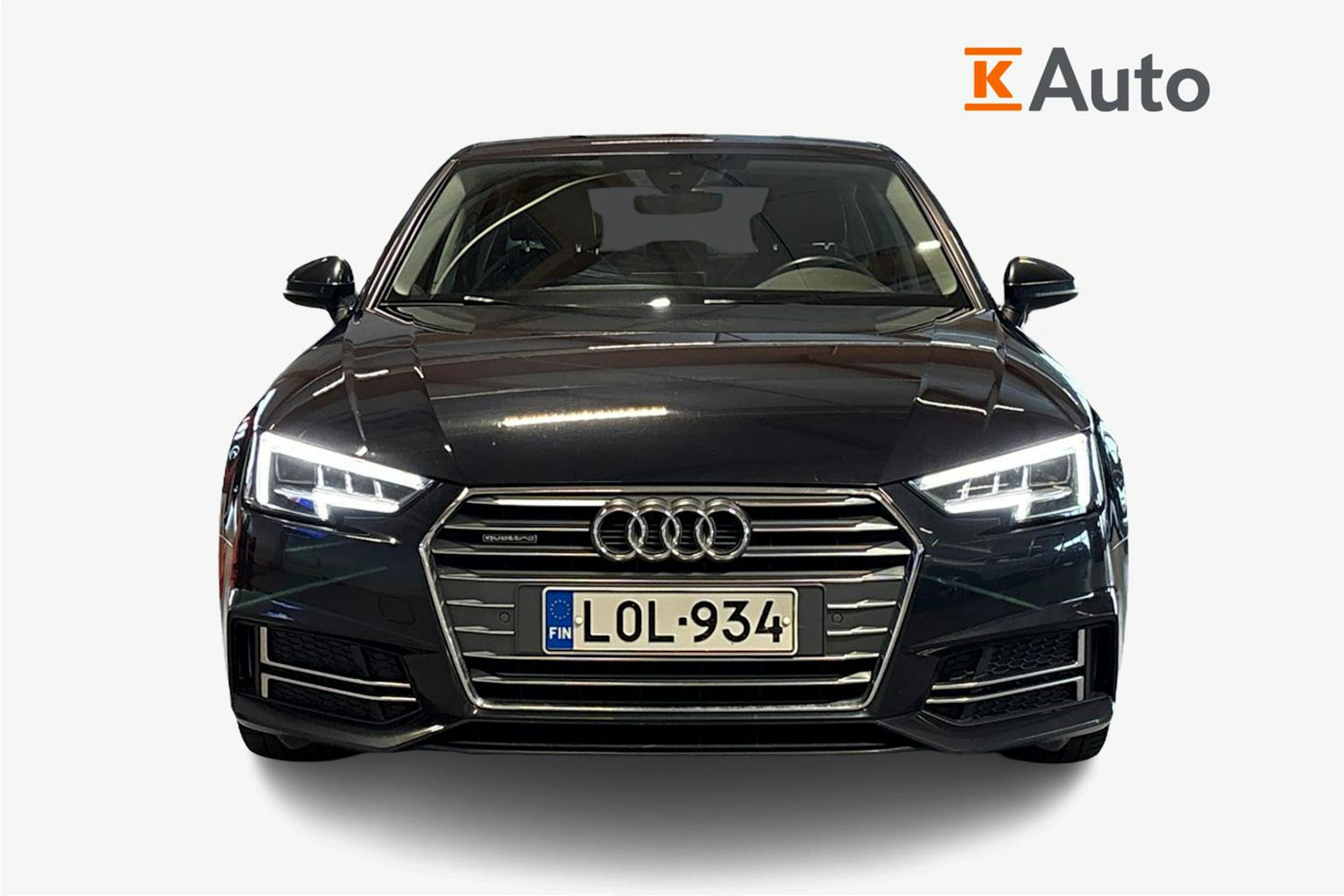 Sininen Audi A4 2018 kuva 4.
