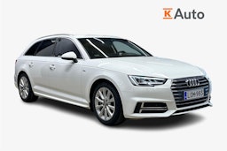 valkoinen Audi A4 2018 kuva 1.